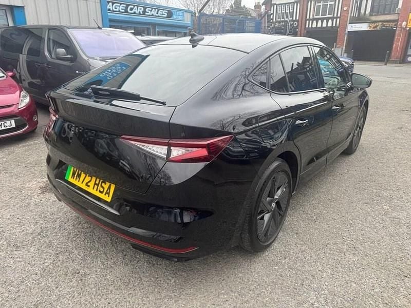 Used Skoda Enyaq iV vRS 219 kW (299 HP) 2022 Black SUV