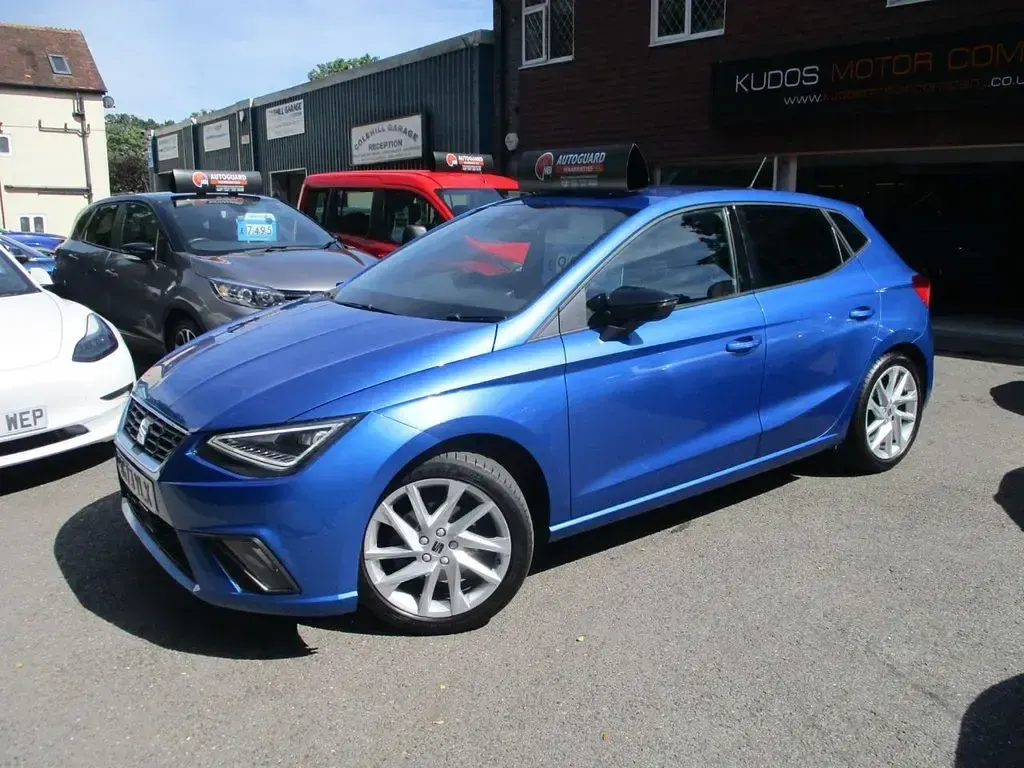 Used Seat Ibiza FR 110 HP (80 kW) 2023 Blue Hatchback