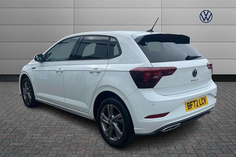 Used VW Polo R-line 95 HP (69 kW) 2022 White Hatchback