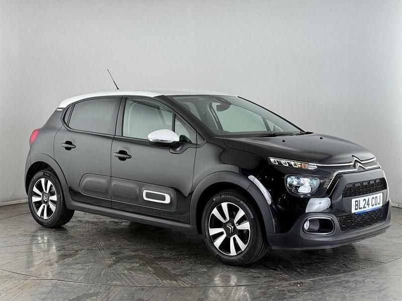 Black Used 2024 Citroën C3 PureTech Hatchback | £13,050 (Fair price) - Image 1/3