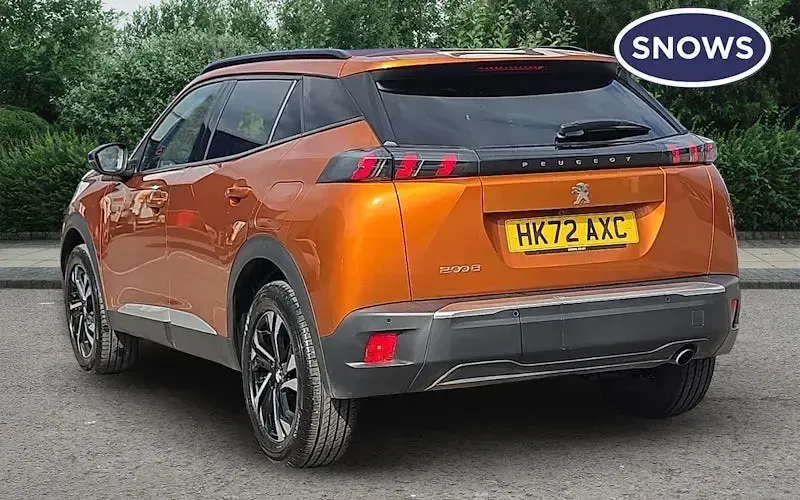 Gebraucht Peugeot 2008 Allure+ 101 PS (74 kW) 2022 Orange SUV