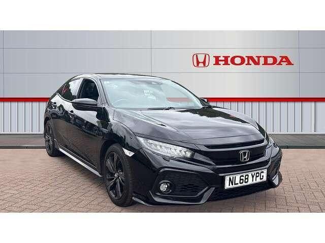 Black Used 2018 Honda Civic Sport Hatchback | £12,433 (Fair price) - Image 1/4