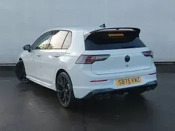 New VW Golf VIII Black Edition 333 HP (244 kW) 2025 White Hatchback
