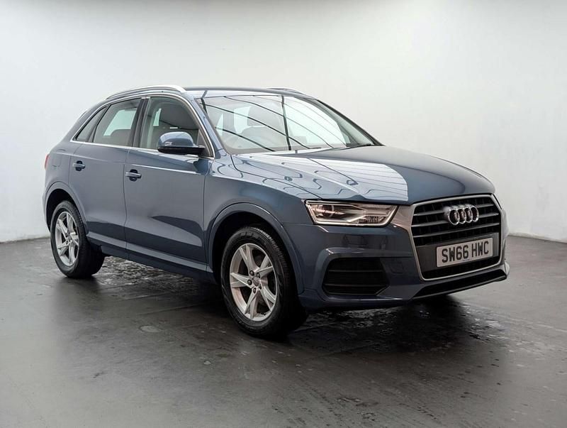 Used Audi Q3 Advanced 150 HP (110 kW) 2016 Blue SUV