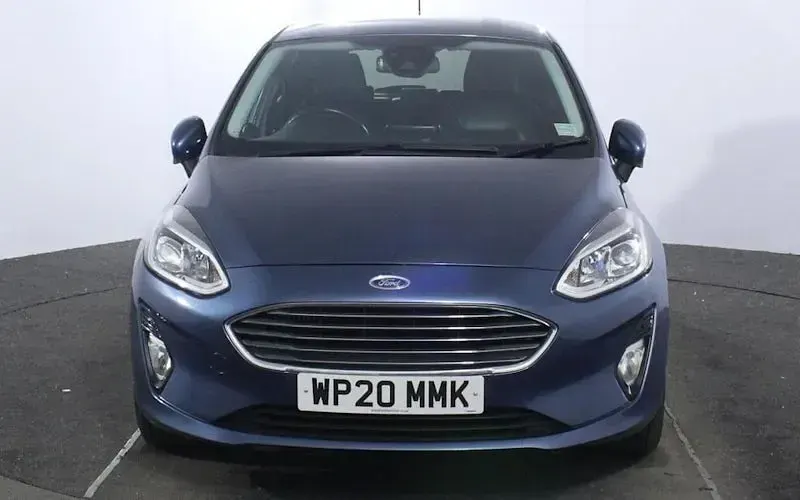Usado Ford Fiesta Titanium X 125 HP (91 kW) 2020 Azul Citadino