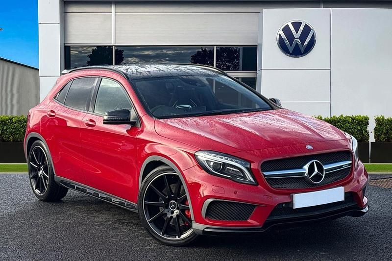 Red Used 2015 Mercedes GLA45 AMG AMG SUV | £16,490 (Good price) - Image 1/4