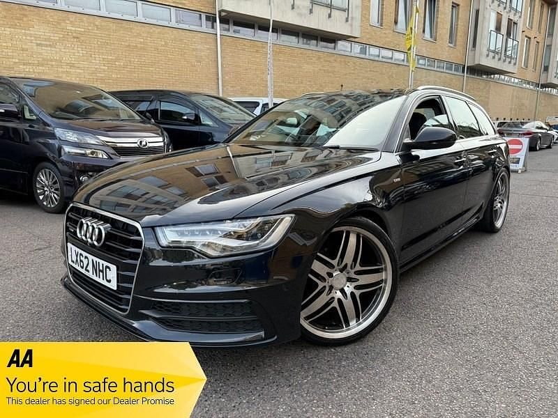 Black Used 2012 Audi A6 S-Line Estate | £11,690 (Fair price) - Image 1/4