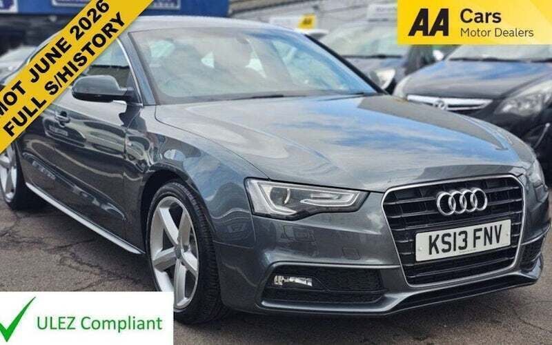 Grey Used 2013 Audi A5 Sportback S-Line Hatchback | £8,995 (Expensive) - Image 1/3