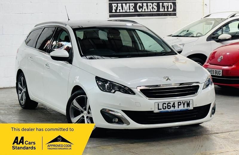Used Peugeot 308 Allure 2014 White Estate
