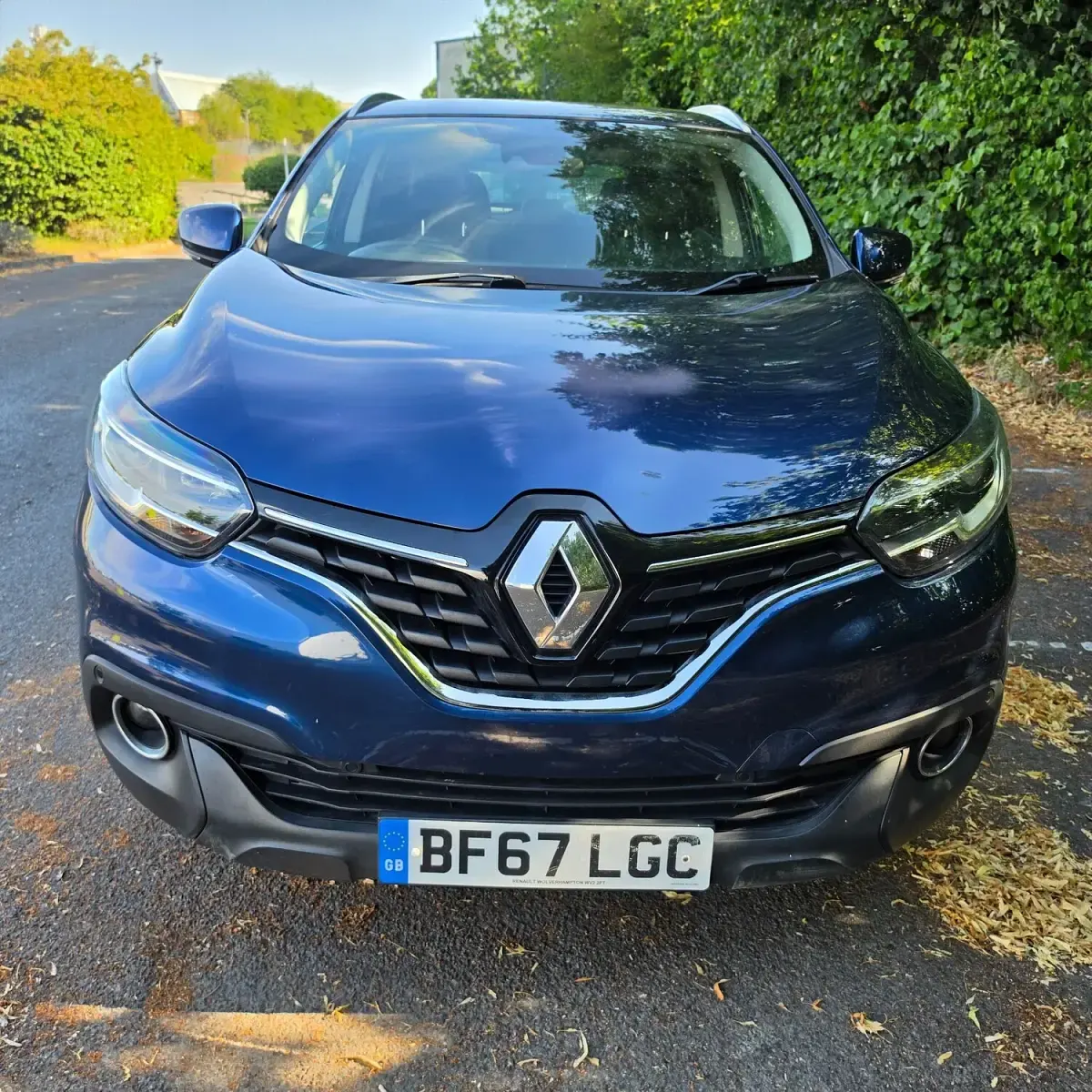 Used Renault Kadjar Dynamique 110 HP (80 kW) 2017 Blue SUV