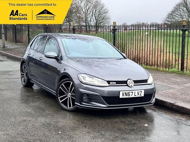 Used VW Golf VII GTD 184 HP (135 kW) 2017 Grey Hatchback