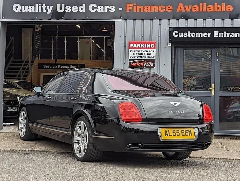 Used Bentley Continental Flying Spur 560 HP (411 kW) 2007 Black Sedan