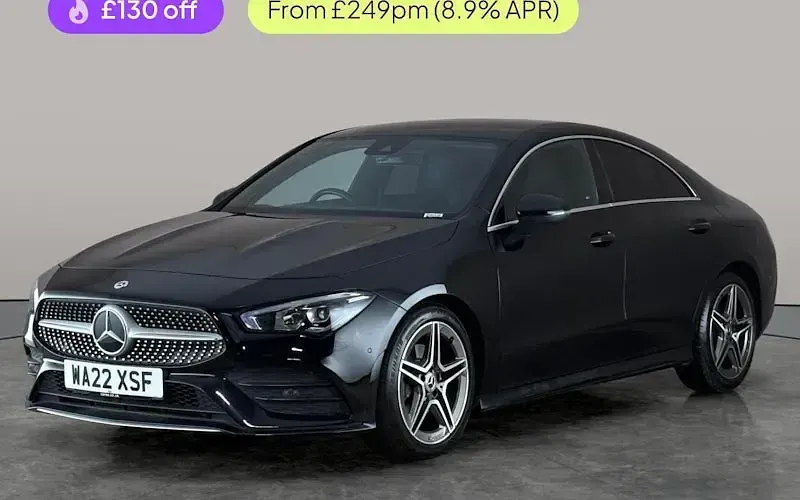 Used Mercedes CLA180 AMG line 136 HP (100 kW) 2022 Coupe