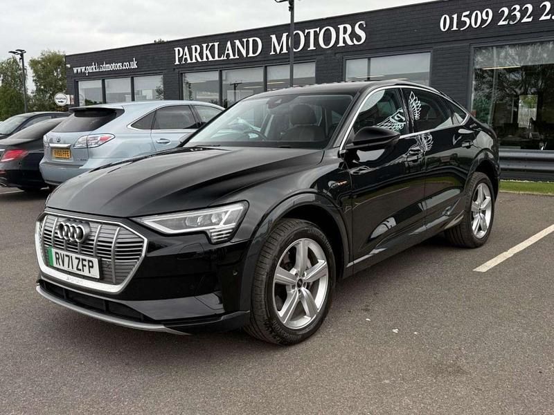 Used Audi e-tron Sportback Design 230 kW (313 HP) 2021 Black SUV