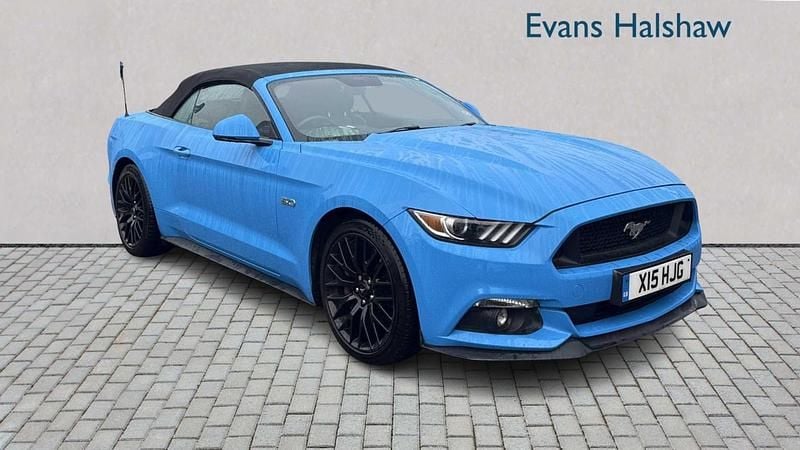 Blue Used 2016 Ford Mustang GT Cabriolet | £24,170 (Good price) - Image 1/4