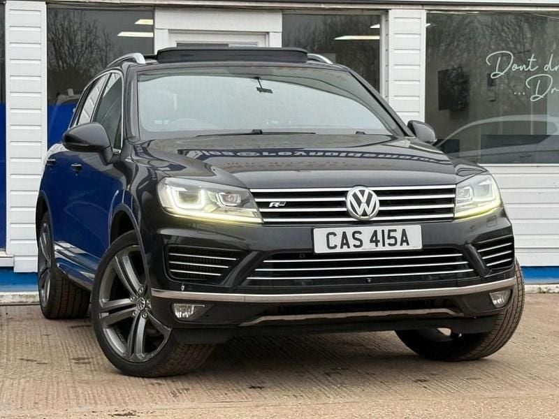 Used VW Touareg R-line Plus 204 HP (150 kW) 2016 Black SUV