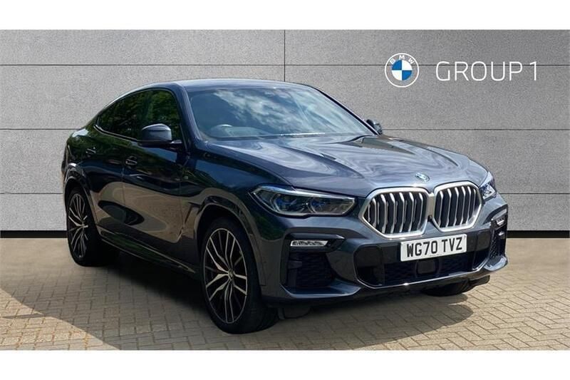 Arctic grey Used 2020 BMW X6 M Sport SUV | £35,995 (Good price) - Image 1/4
