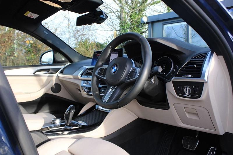 Used BMW X4 M Sport 190 HP (139 kW) 2019 Blue SUV