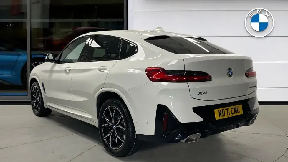 Used BMW X4 M Sport 187 HP (137 kW) 2021 White SUV