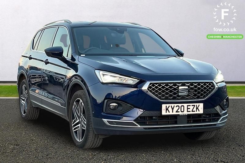 Blue Used 2020 Seat Tarraco XCELLENCE SUV | £18,999 (Fair price) - Image 1/4