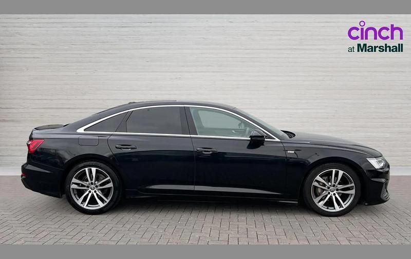 Begagnad Audi A6 S-Line 204 HK (150 kW) 2020 Svart Sedan