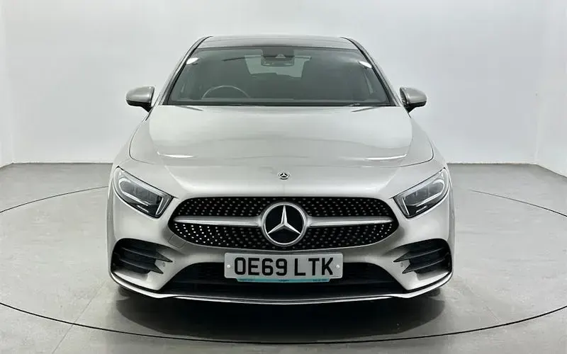Used Mercedes A200 AMG Line Premium Plus 163 HP (119 kW) 2020 Silver Hatchback