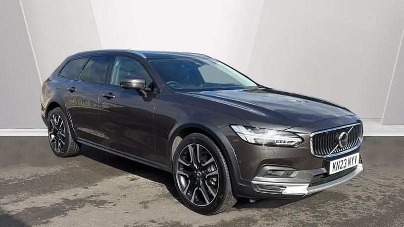 Platinum grey Used 2023 Volvo V90 Ultimate Estate | £44,290 (Expensive) - Image 1/4