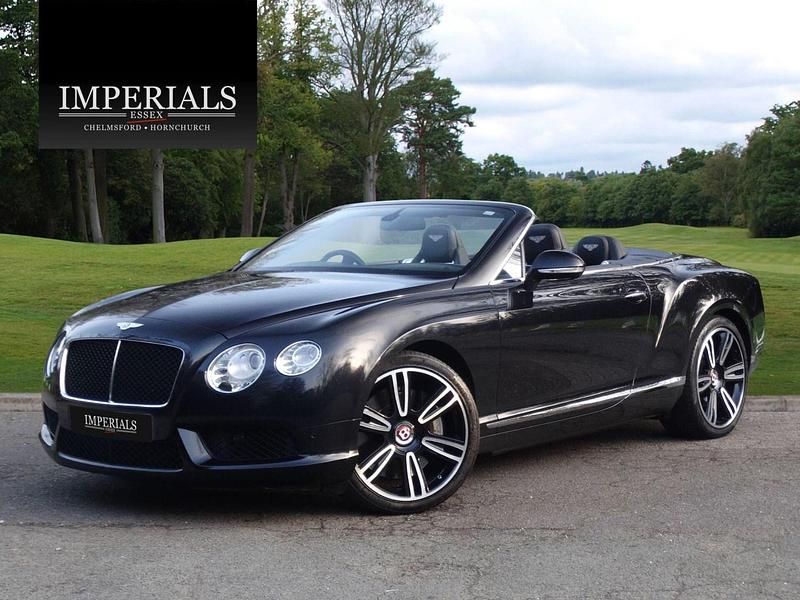 Used Bentley Continental 507 HP (372 kW) 2012 Black Cabriolet