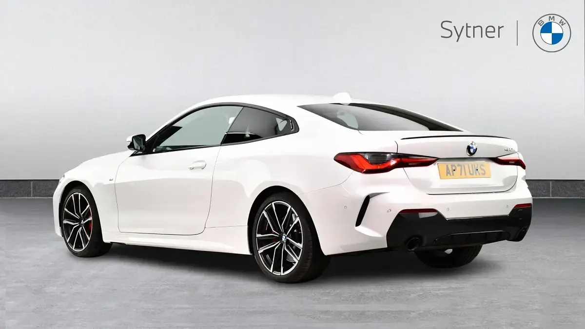 Used BMW 420 M Sport 181 HP (133 kW) 2021 White Coupe