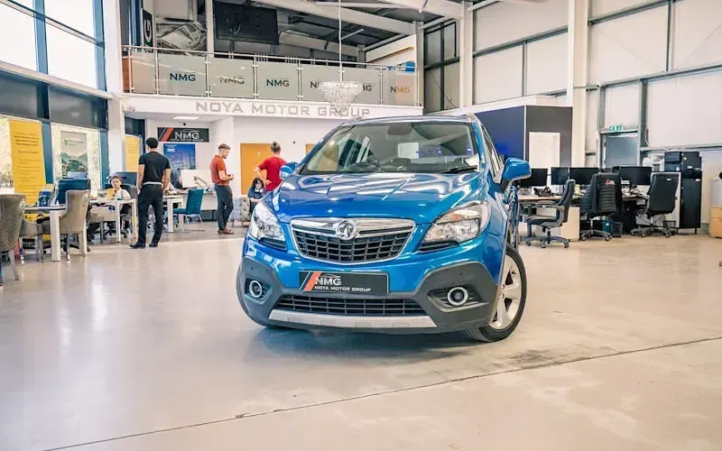 Used Vauxhall Mokka 140 HP (102 kW) 2015 Blue SUV