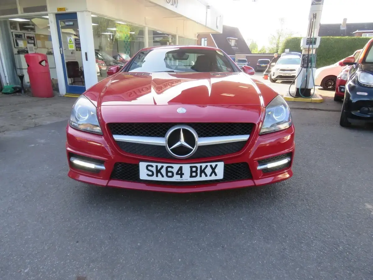 Used Mercedes SLK250 AMG 2014 Red Cabriolet