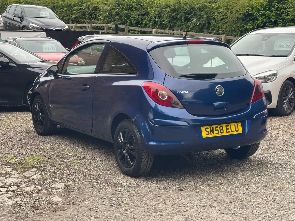 Used Vauxhall Corsa 2009 Blue Hatchback