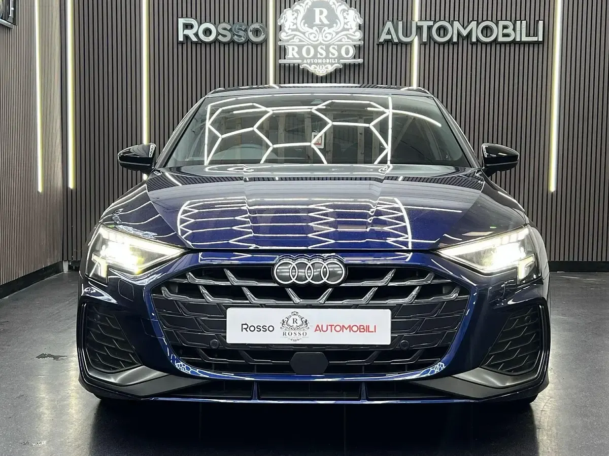 Used Audi A3 S-Line 150 HP (110 kW) 2023 Blue Sedan
