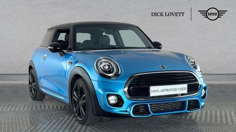 Electric blue metallic Used 2019 Mini Cooper Sport Hatchback | £14,655 (A bit pricey) - Image 1/4