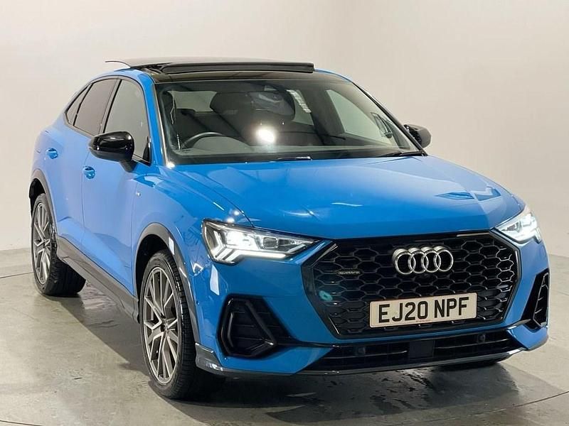 Blue Used 2020 Audi Q3 Sportback Advanced SUV | £28,999 (Fair price) - Image 1/4