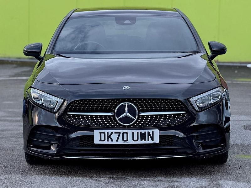 Used Mercedes A200 AMG line 2020 Black Hatchback