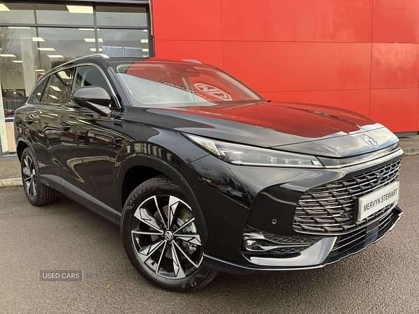 Black New 2025 MG HS Trophy SUV | £26,690 - Image 1/4