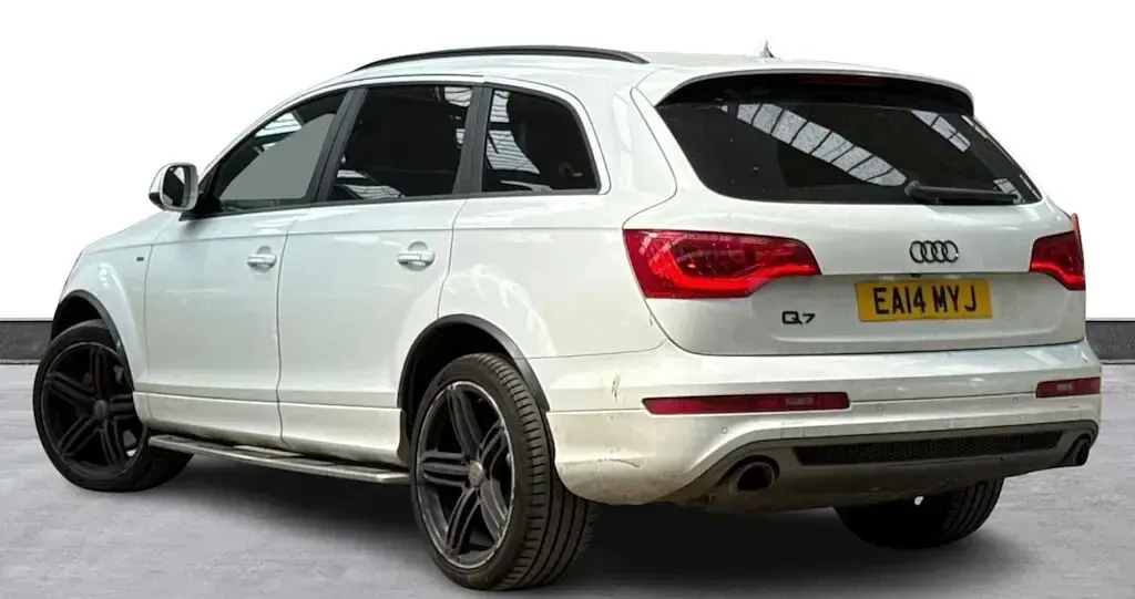 Used Audi Q7 S-line plus 204 HP (150 kW) 2014 White SUV