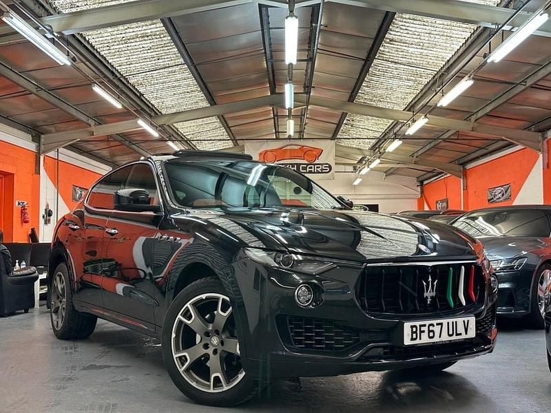 Black Used 2017 Maserati Levante SUV | £20,500 (Fair price) - Image 1/4