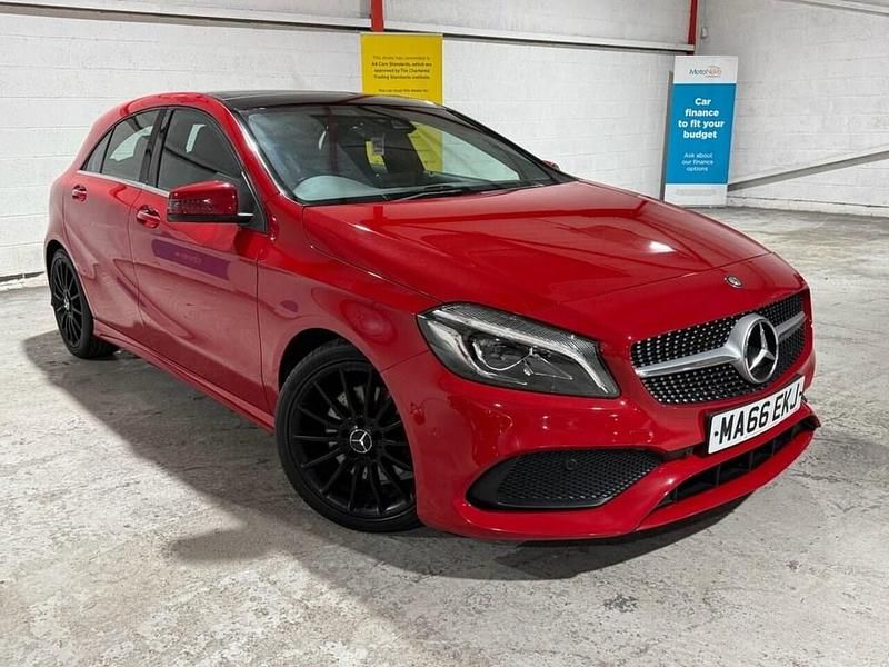 Used Mercedes A220 AMG Line Premium Plus 2016 Red Hatchback