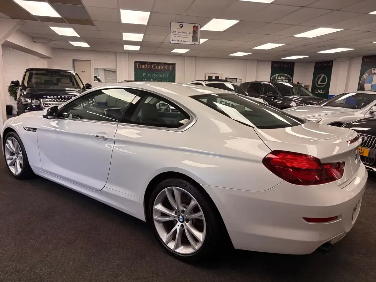 Used BMW 640 2013 White Coupe