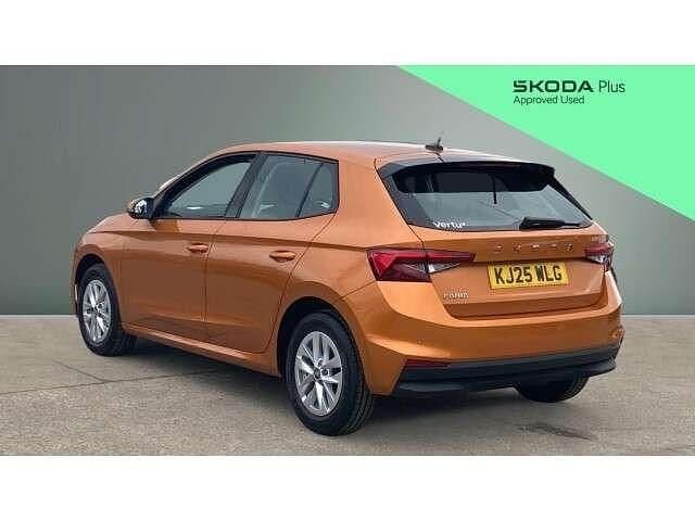 Used Skoda Fabia SE 80 HP (58 kW) 2025 Orange Hatchback