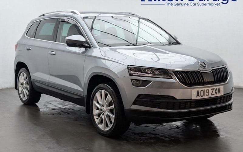 Grey Used 2019 Skoda Karoq SE L SUV | £14,850 (Fair price) - Image 1/4