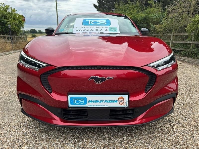 Red Used 2025 Ford Mustang Mach-E Standard Range SUV | £28,995 (Fair price) - Image 1/4