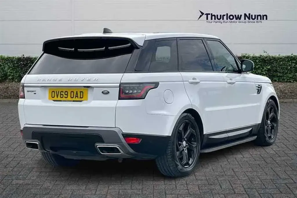 Used Land Rover Range Rover Sport HSE 306 HP (225 kW) 2019 White SUV