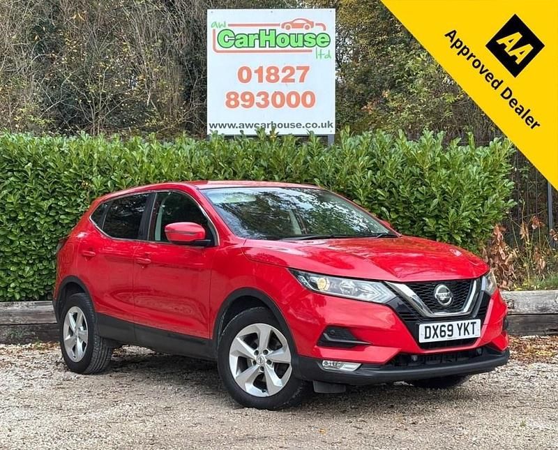 Used Nissan Qashqai Acenta Premium 115 HP (84 kW) 2019 Red SUV