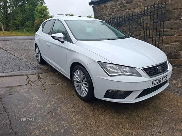 White Used 2020 Seat Leon SE Dynamic Hatchback | £9,995 (Expensive) - Image 1/4