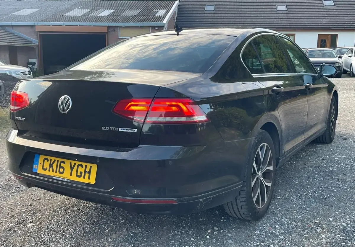 Used VW Passat Business 150 HP (110 kW) 2016 Black Sedan