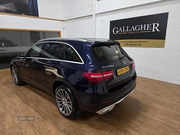 Used Mercedes GLC220 2017 Blue Estate