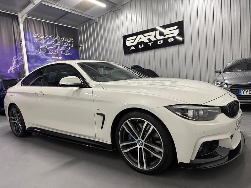 White Used 2018 BMW 430 M Sport Coupe | £18,250 (A bit pricey) - Image 1/4